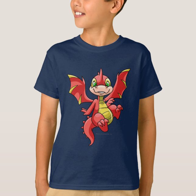 Röda Scorchio T-shirt (Framsida)