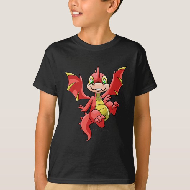 Röda Scorchio Tee (Framsida)