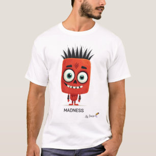 Röda segmenttecken GALENHET - efter design Rol T Shirt