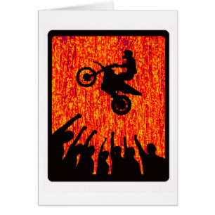 RÖDA SIGNALLJUS FÖR MX HÄLSNINGSKORT