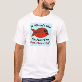 Röda sill Mystery Bok Älskare T-shirt