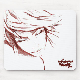 Röda Sketchwork Mousepad Musmatta