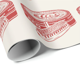 Röda skokarrot presentpapper