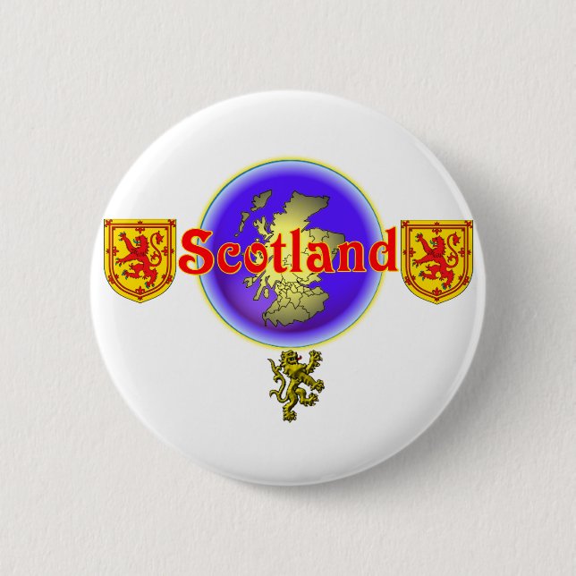 Röda Skottland.: -) Knapp (Framsida)
