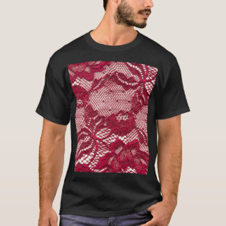 Röda snöre: elastisk jacwardtextil. t shirt