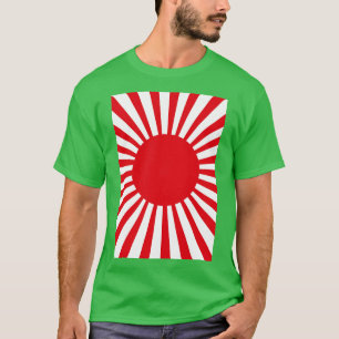 Röda solstrålar t shirt