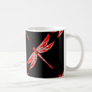Röda sommarsländagåvor kaffemugg