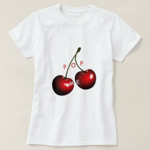 Röda sötkörsbär - pop mig t shirt