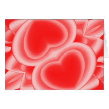 Röda Speglade Hjärtan