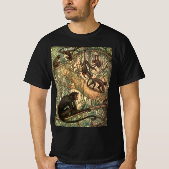Röda spindelapor av Louis Sargent T Shirt (Framsida)