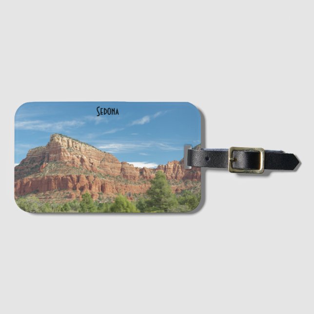 Röda stenar i Sedona Bagagebricka (Framsida horisontal)