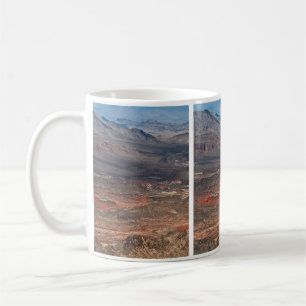 Röda stenar kaffemugg
