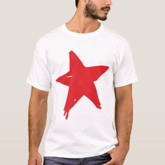 Röda stjärnamanarskjortor t shirt