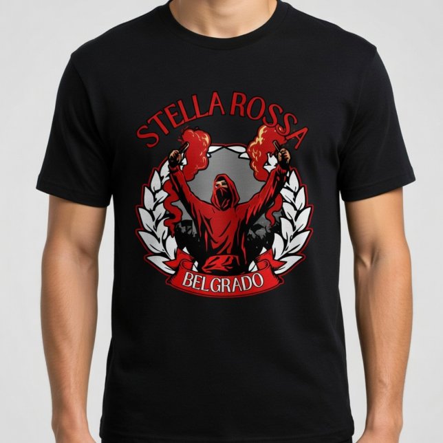 Röda stjärnan Belgrad ULTRAS  T Shirt (Skapare uppladdad)
