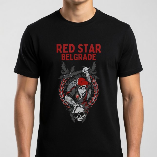 Röda Stjärnan Crvena Zvezda  T Shirt (Skapare uppladdad)