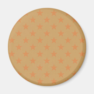 Röda stjärnor mönster magnet