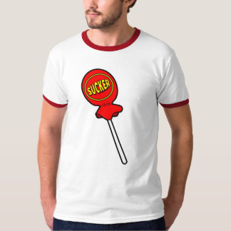 Röda Sucker Screwball-grafik T Shirt