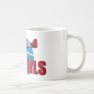 Röda svanTuskegee Airmen med P-51 Kaffemugg