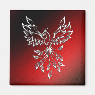 Röda Svarta Askor och Fenix Magnet