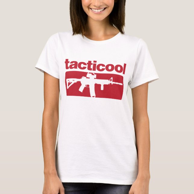 Röda Tacticool - T-shirt (Framsida)