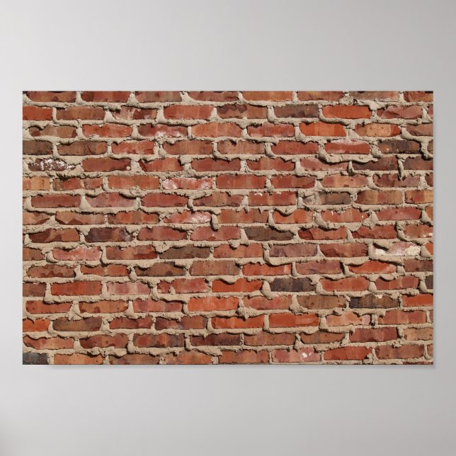 Röda tegeldukar eller Poster (Framsidan)