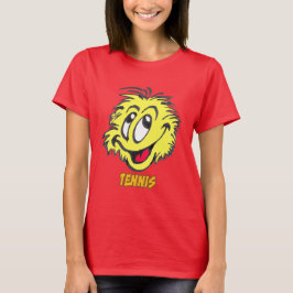 RÖDA tennis T-Shirt för kvinnor