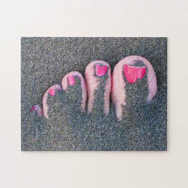 RÖDA TOES 11 x 14 TUM Pussel (Horisontell)