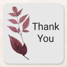 Röda torkade Höst löv Underlägg