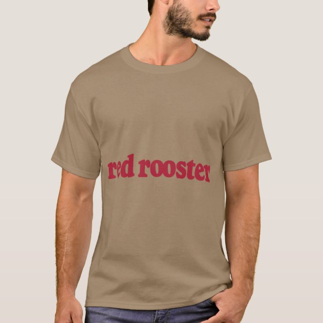 Röda Tuppens Restaurang T Shirt (Framsida)