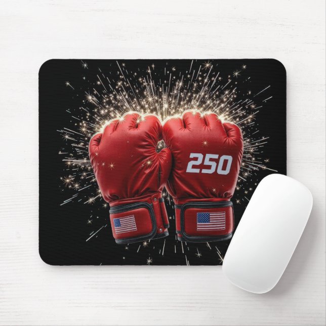 Röda UFC-kamrater för USA, 250:e födelsedagen Musmatta (Med mus)