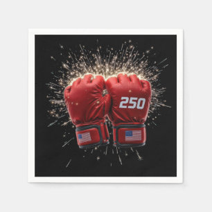 Röda UFC-kamrater för USA, 250:e födelsedagen Pappersservett