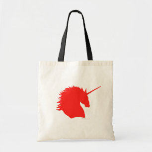 "Röda UnicornSigil" toto Tygkasse