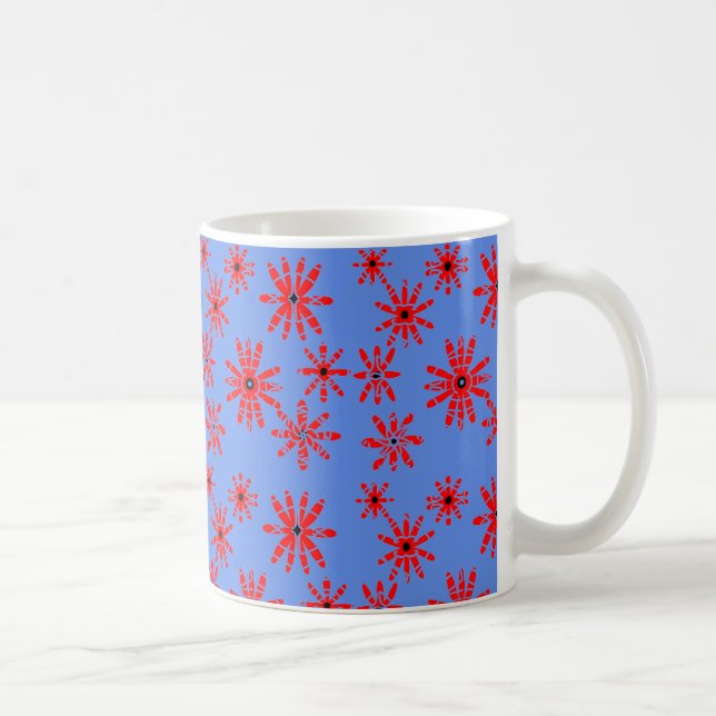 Röda väderkvarnar kaffemugg (Höger)