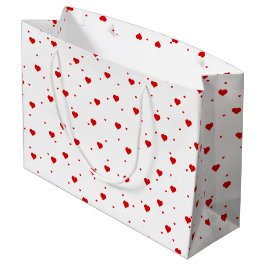 Röda Valentineser mönster