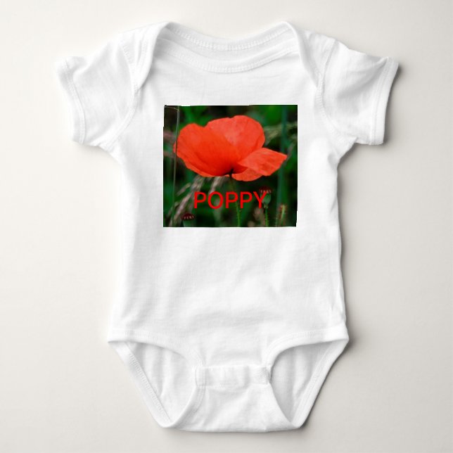 Röda vallmoskapare tee (Framsida)