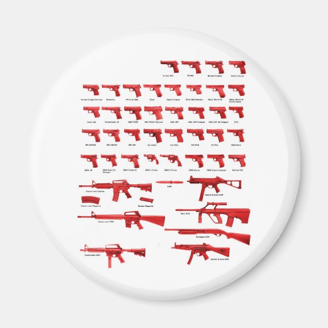 röda vapen magnet (Framsidan)
