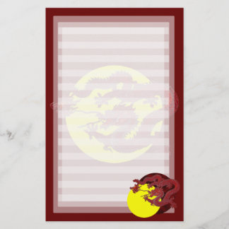 Röda Vaxen Brevpapper