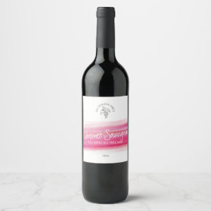 Röda vin-vin-makare, anpassningsbar vin-etiketter vinflaska etikett