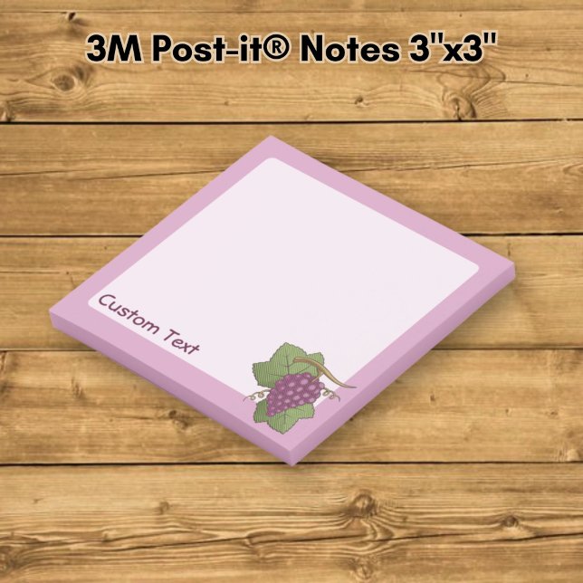 Röda vindruvor post-it block (Skapare uppladdad)