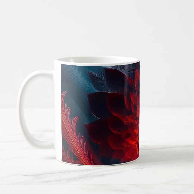 Röda vinklingens råd kaffemugg (Vänster)