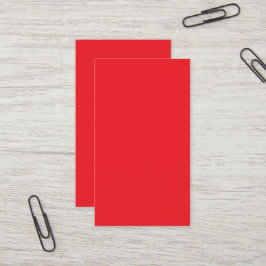 Röda visitkort | Djärvt minimalistiskt formspråk