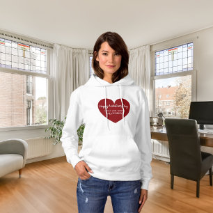 Röda vita hjärtans Alla hjärtans dag T Shirt