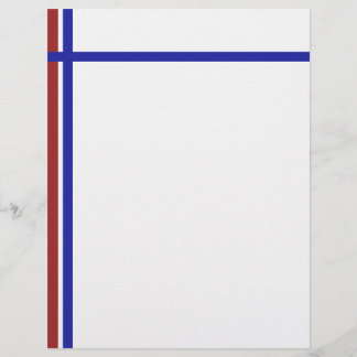 Röda vita och blå patriotism