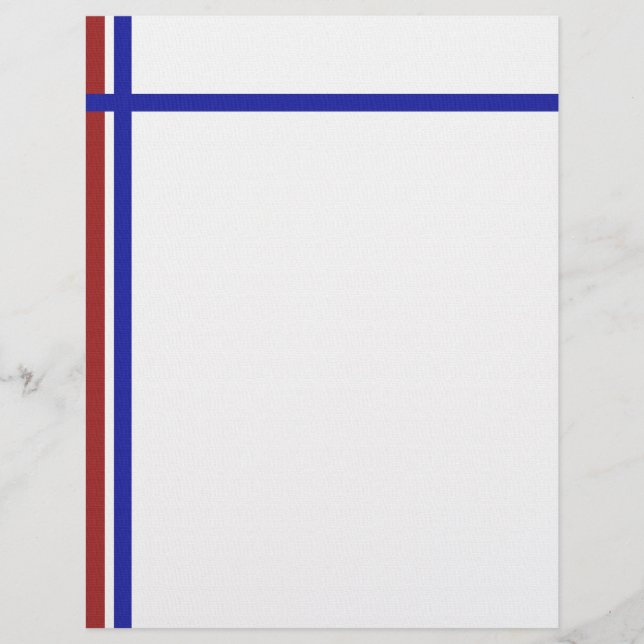 Röda vita och blå patriotism (Framsida)