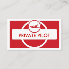 Röda vita små affärskort i flygplan visitkort