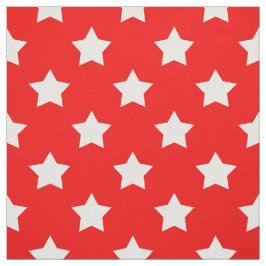 Röda vita stjärnor Mönster dekorativ textil