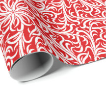 Röda Winston och vit