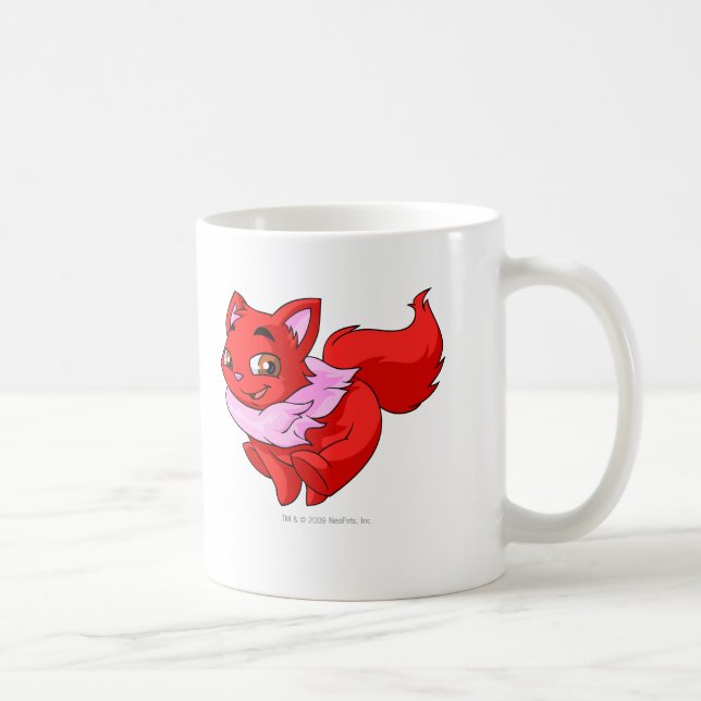 Röda Wocky Kaffemugg (Höger)