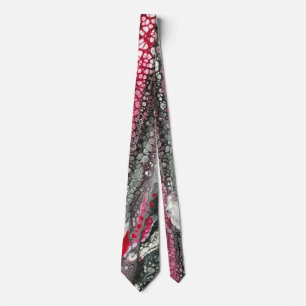 Röda zombieband slips
