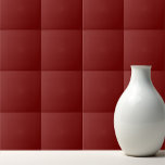 Rödad körsbär kakelplatta<br><div class="desc">Solid färg körsbärsröd design.</div>